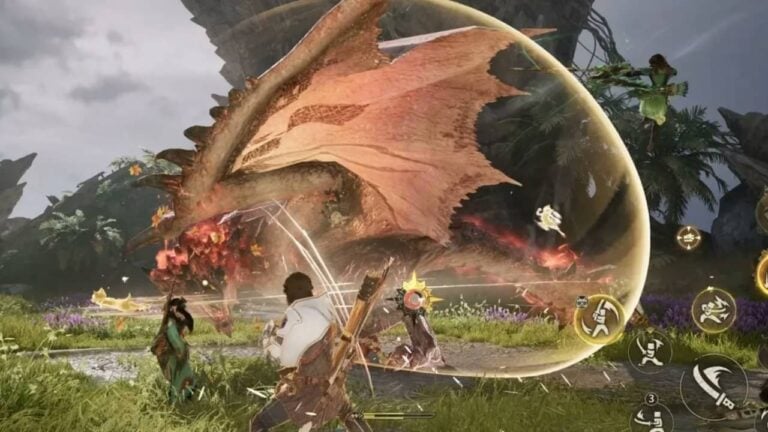 Monster Hunter Outlanders - Reprodução