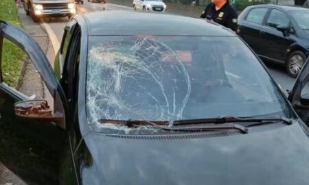Motorista atropela três romeiros na Dutra - Divulgação/PRF