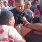 mulher é detida por suspeita de injuria racial - Reprodução