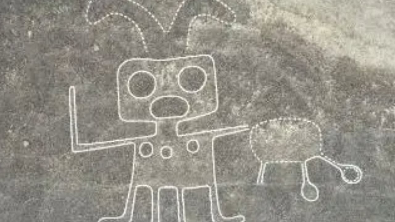 Nazca ganha 303 novos desenhos com apoio de inteligência artificial - Divulgação/Yamagata University Institute of Nasca