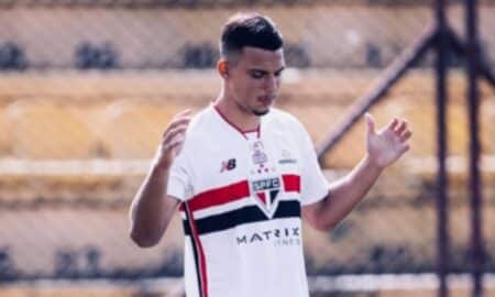 Nicolas Francisco acerta primeiro contrato profissional com o São Paulo e multa de 80 milhões de euros