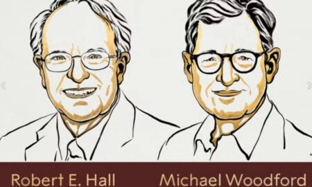 Nobel de Economia 2026 vai para Robert E. Hall e Michael Woodford - Reprodução/Nobel Prize