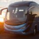 Ônibus da empresa Marcopolo - Reprodução