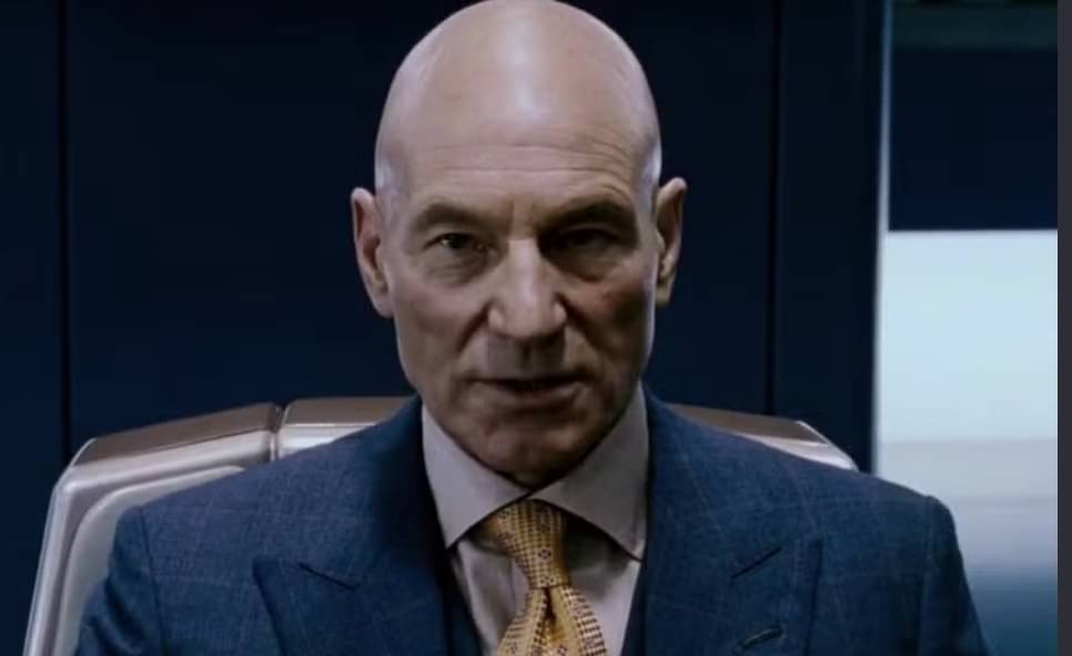 Patrick Stewart, Professor Xavier - Reprodução