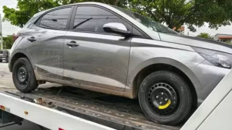 PM da reserva é feito refém e tem carro de app roubado por jovens e adolescentes na Serra, no Espírito Santo - Divulgação/Polícia Militar