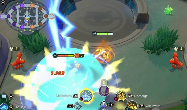 Pokémon Unite - Reprodução