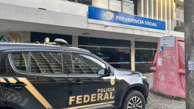 Polícia Federal, INSS - Divulgação/Polícia Federal