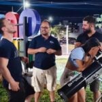 Projeto "Astronomia - Ciência na Rua" - Divulgação