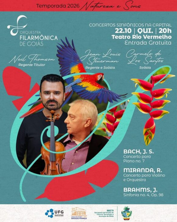 Rádio MEC transmite ao vivo concerto da Orquestra Filarmônica de Goiás
