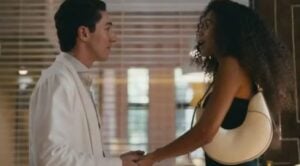 Rafael e Andréia em Quem Ama Cuida - Reprodução/Globo
