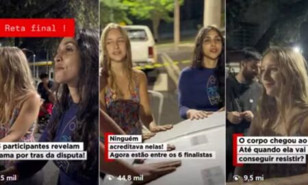 'Reality show' feito por loja de celulares foi transmitido por perfil nas redes sociais - Reprodução/Rede Social