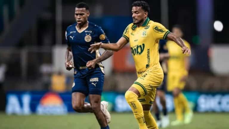 Reinaldo, do Mirassol, contra o Bahia - Pedro Zacchi/Agência Mirassol