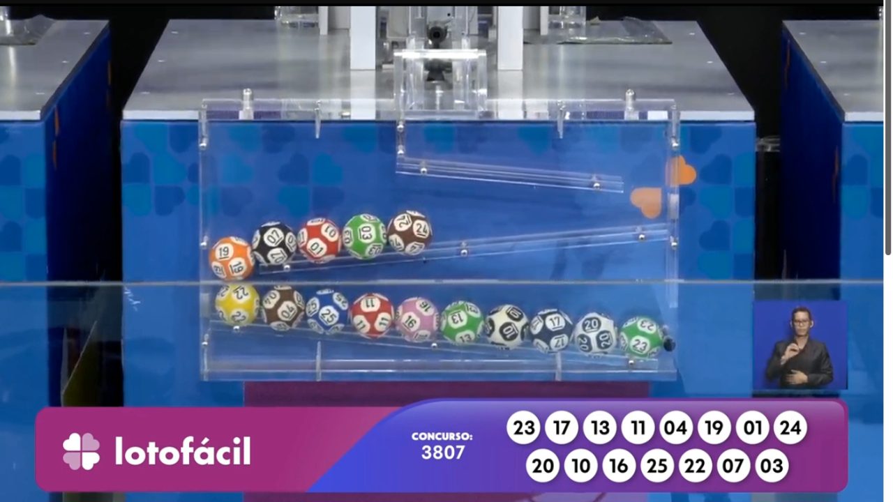 Resultado da Lotofácil 3807 agora: os números sorteados hoje (18/10) ao ...