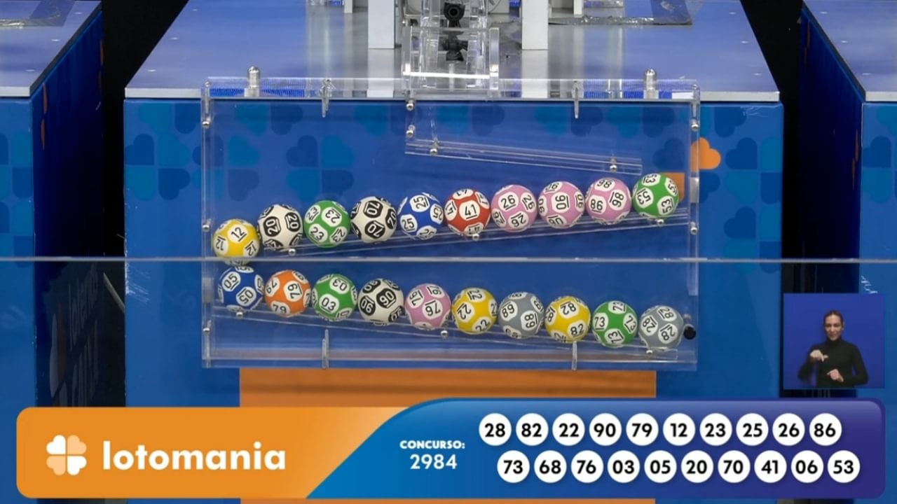 Resultado Lotomania 2984 - Divulgação