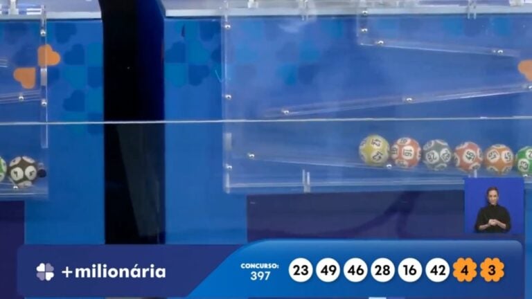 Resultado +Milionária 397 - Divulgação