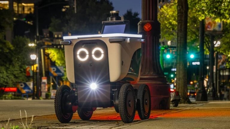 Robô de delivery - Alexey Fedorenko/shutterstock.com
