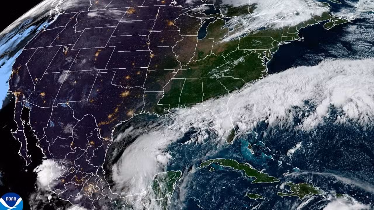 Satélite GOES-19 da NOAA - Reprodução/ NOAA