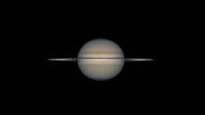 Saturno - Reprodução/Observatório Astronômico Nacional do Japão