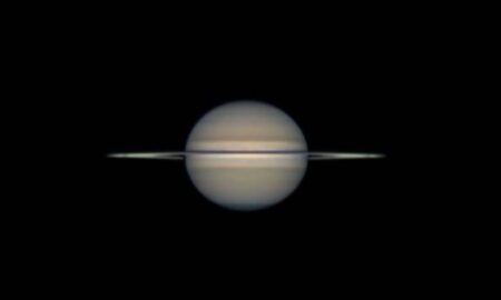 Saturno - Reprodução/Observatório Astronômico Nacional do Japão