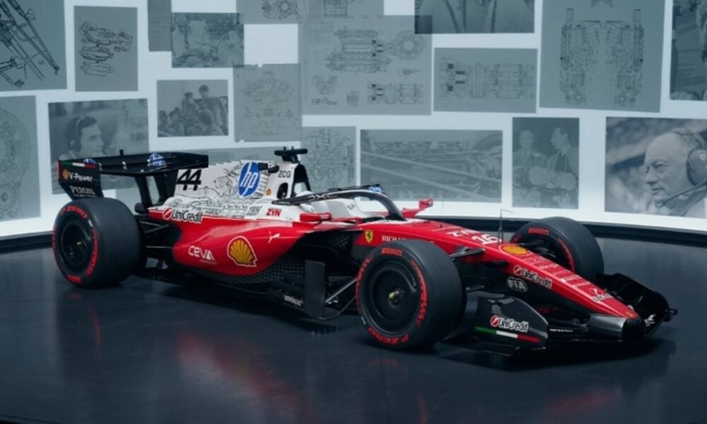 F1: Ferrari revela pintura especial do SF-26 para o GP dos Estados Unidos em Austin