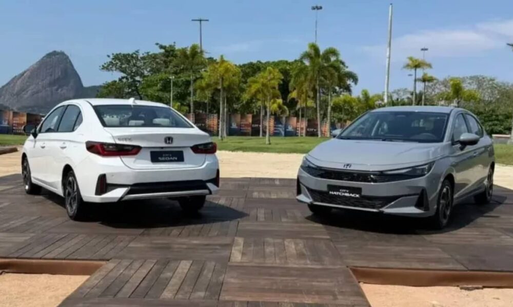 Honda lança linha City 2027 com versão RS e faróis de LED de série