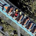Six Flags rollercoaster in Georgia - CBS