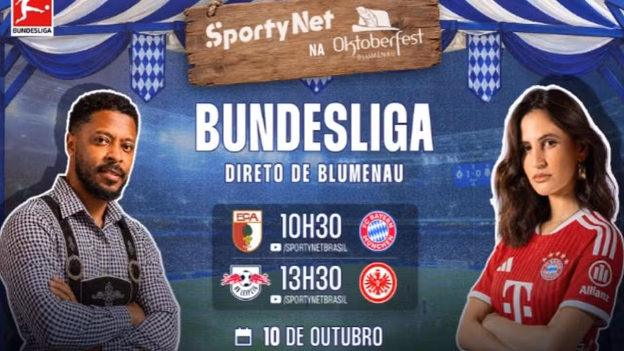 SportyNet transmite rodada da Bundesliga direto da Oktoberfest - Divulgação/Bundesliga