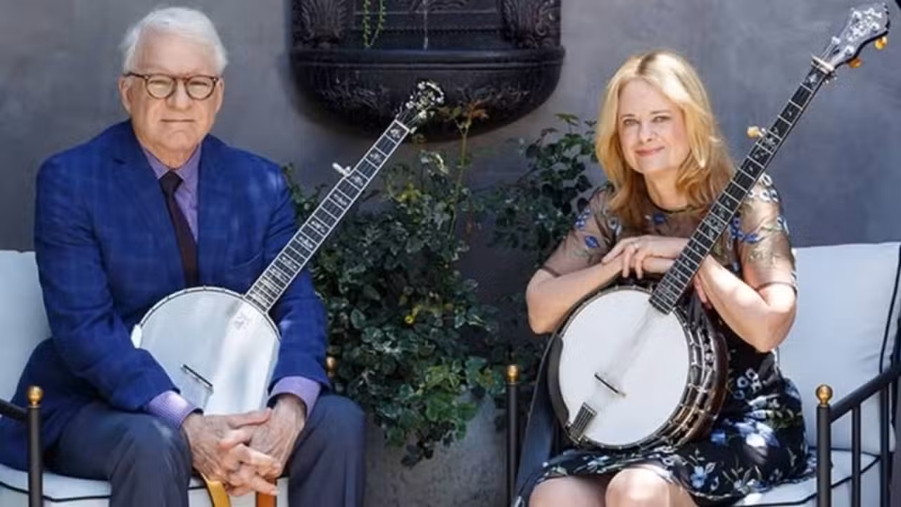 Steve Martin e Alison Brown - Instagram