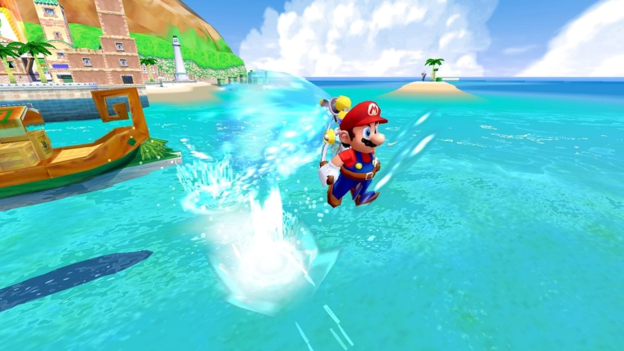 Super Mario Sunshine - Reprodução
