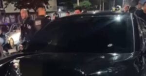 Suspeitos são presos após perseguição envolvendo carro de luxo em Madureira - Reprodução