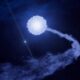 Telescopio detecta plasma de vento estelar caindo sobre um pulsar - Reprodução/YouTube/Nasa