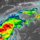 Tempestade tropical Isaías - Reprodução/ NOAA