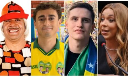 Tiririca (PSD-CE), Nikolas Ferreira (PL-MG), Lucas Pavanato (PL-SP) e Erika Hilton (PSOL-SP) - Renato Araújo/Câmara dos Deputados/Divulgação
