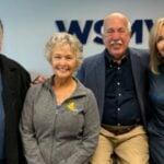 Tracy Kornet with WSMV 4 Entertainment reporter Jimmy Carter - (WSMV)