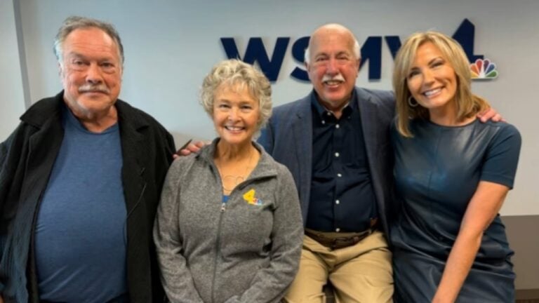 Tracy Kornet with WSMV 4 Entertainment reporter Jimmy Carter - (WSMV)