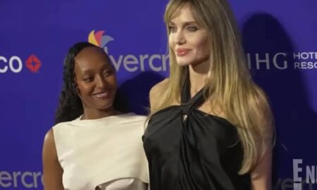 Zahara Jolie e Angelina Jolie - Reprodução/YouTube