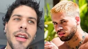 Zé Felipe antes e depois de emagrecer - Instagram