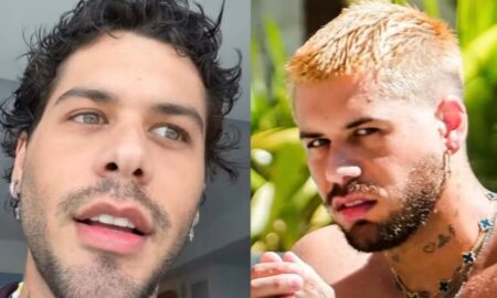 Zé Felipe antes e depois de emagrecer - Instagram
